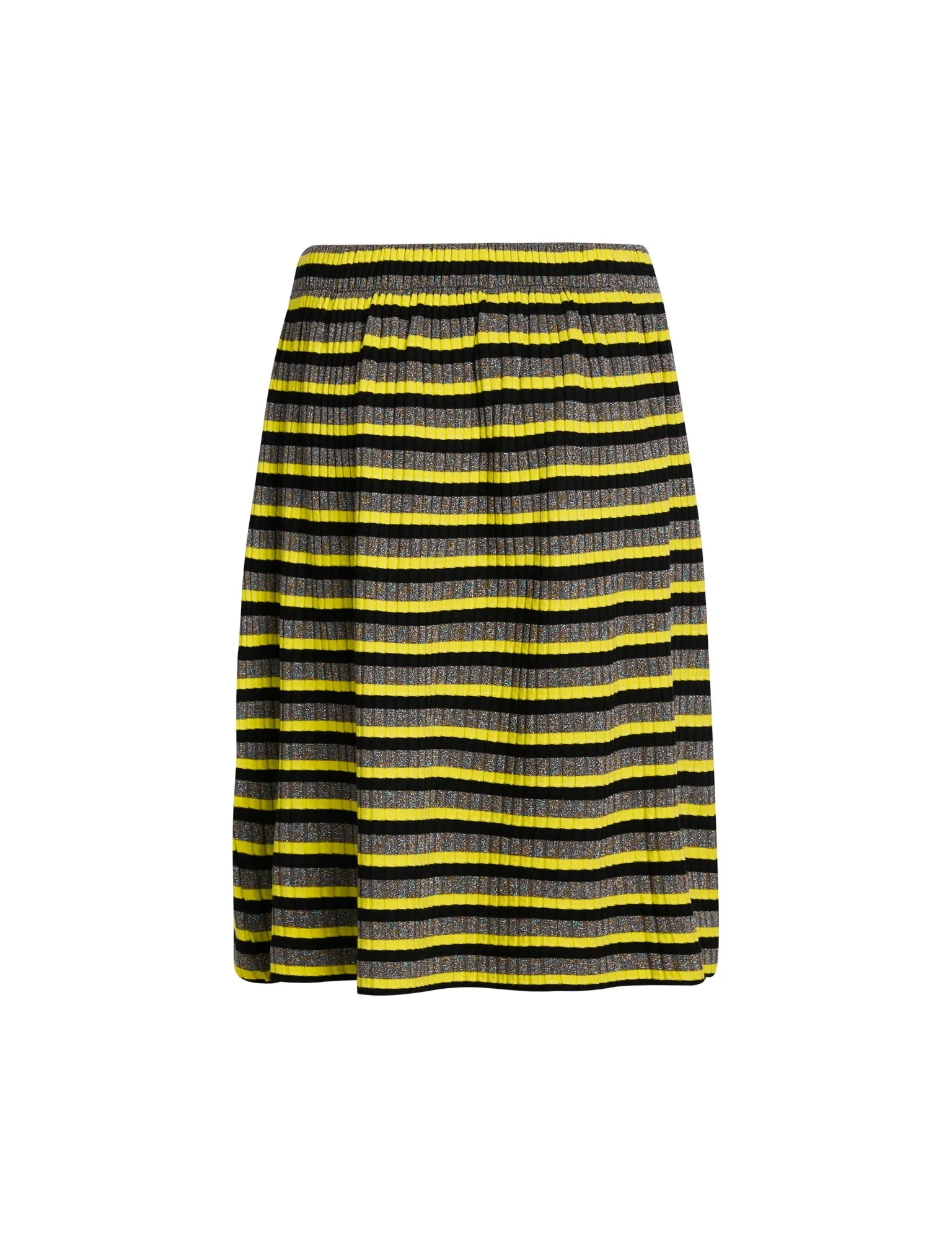 5x5 Lurex Stripe Sagalina Skirt,  5x5 Stripe Winter Moss