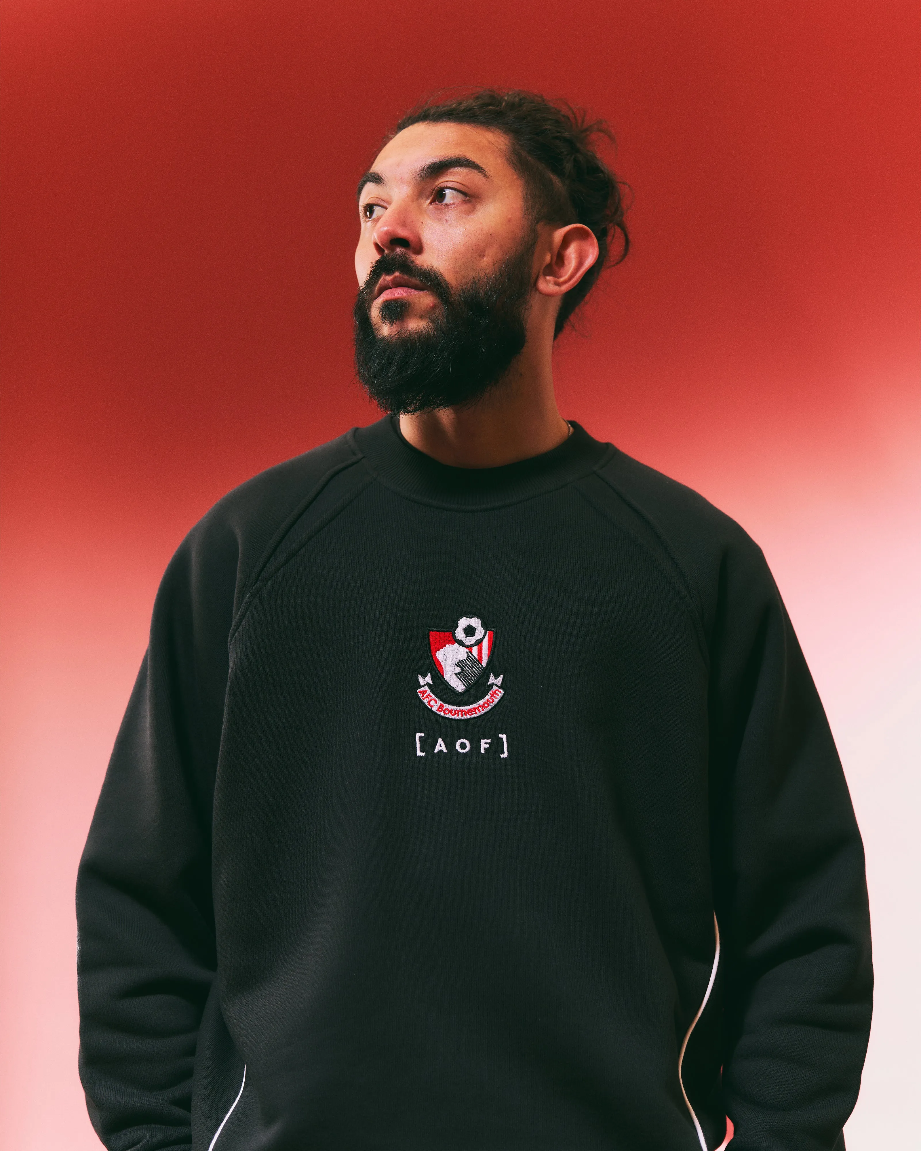 AFC Bournemouth Panelled Sweat