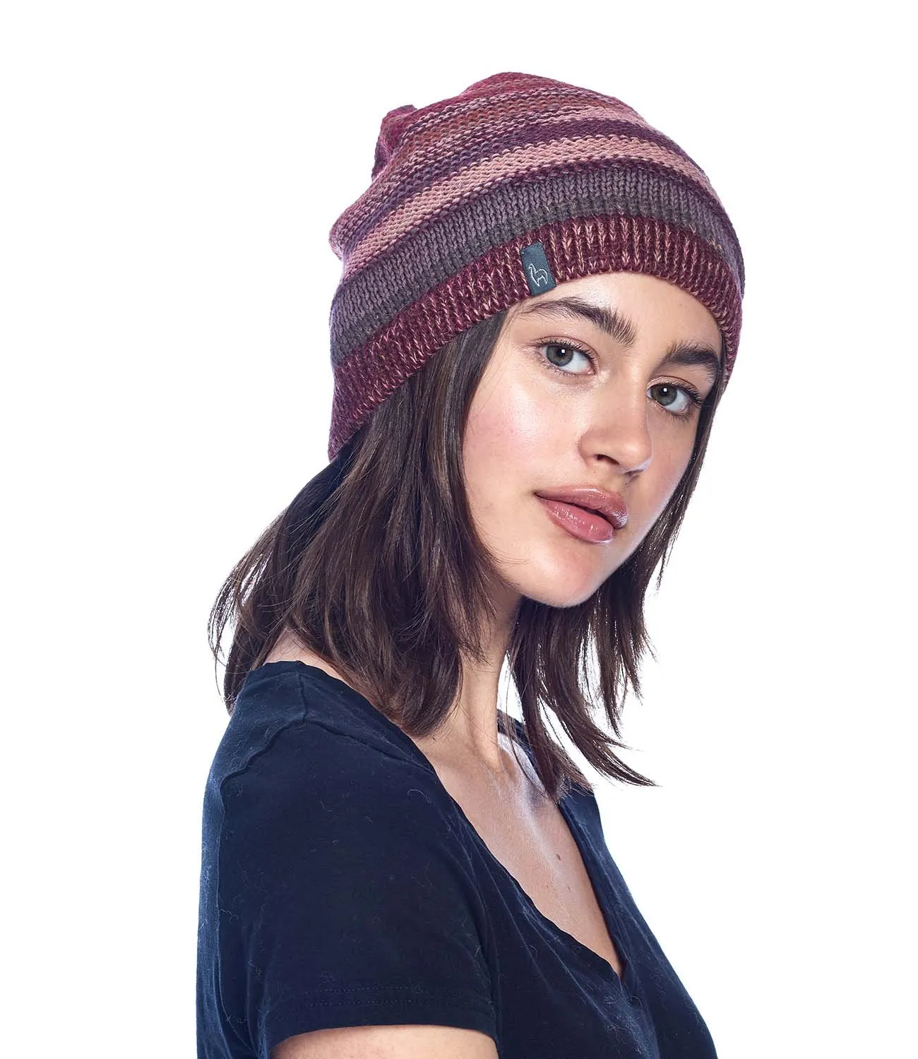 Alpaca Beanie Hat - Colorado - Autumn