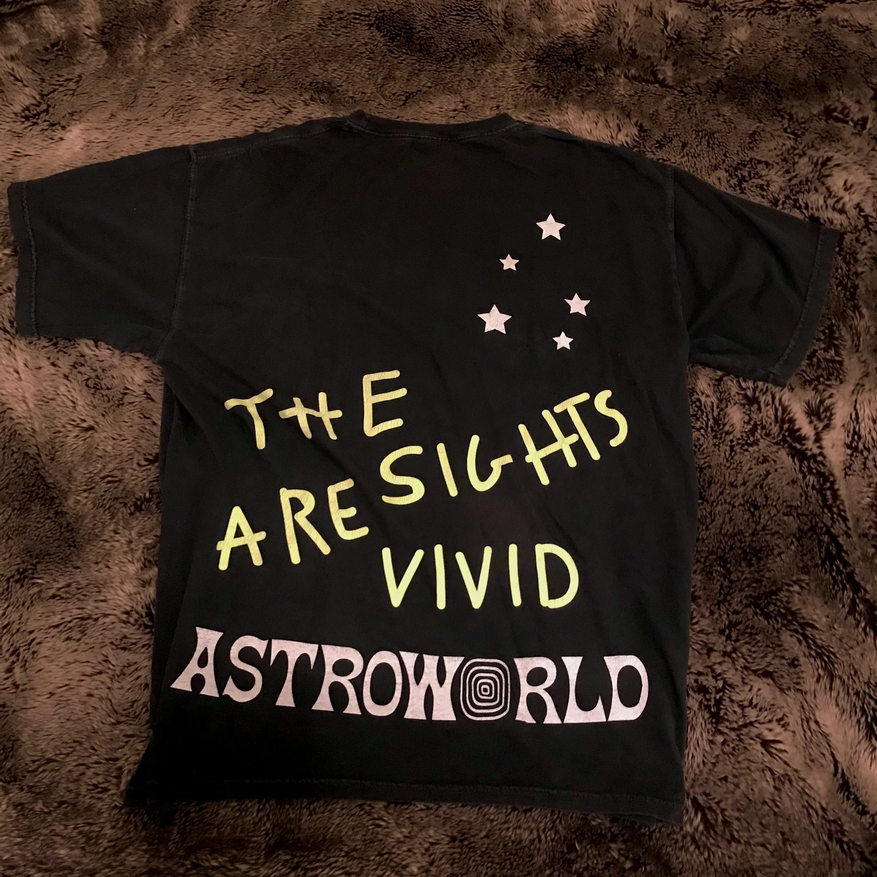 Astroworld "The Sights Are Vivid" Short Sleeved Tee