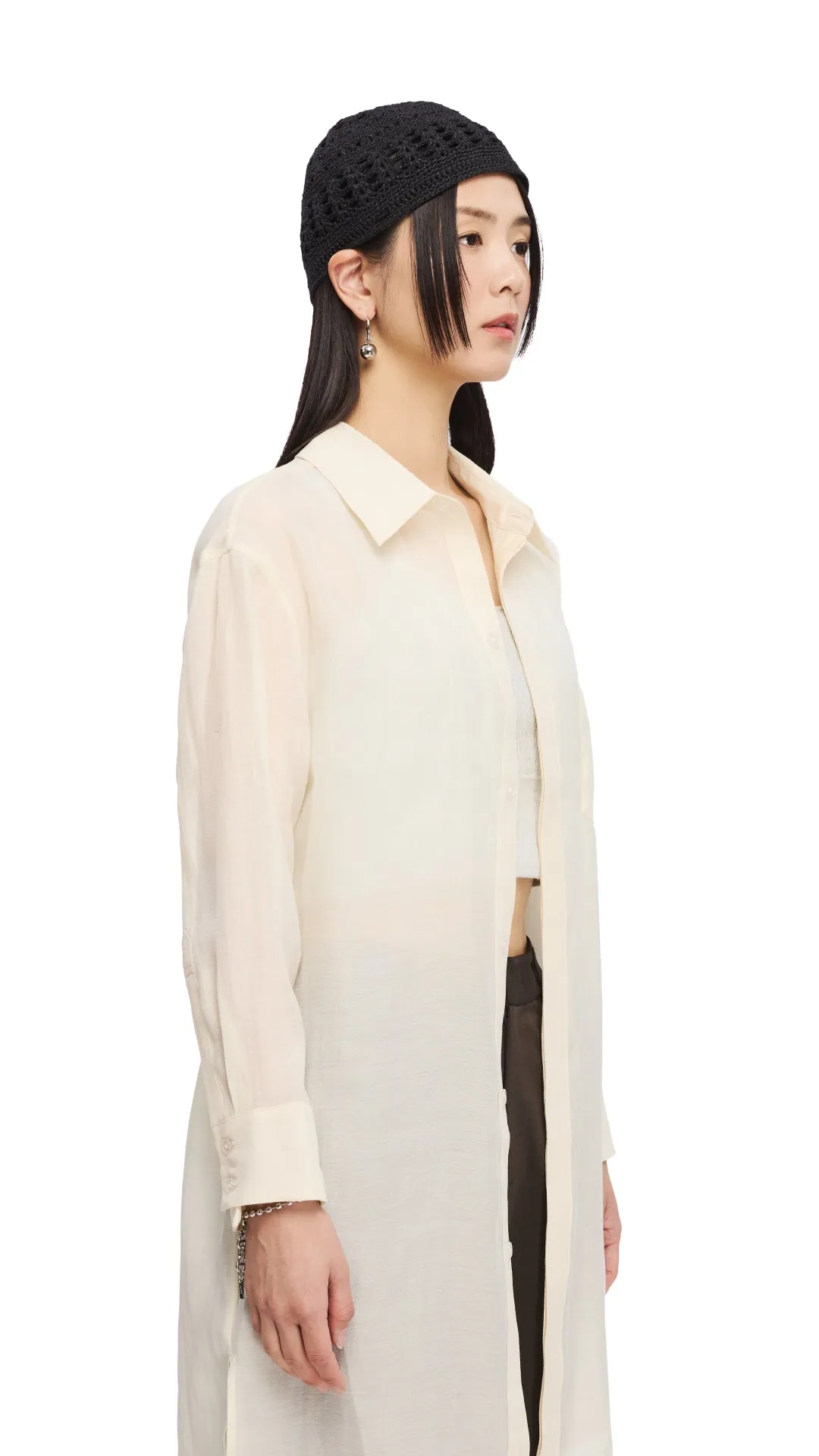 Asymmetric Long Shirt