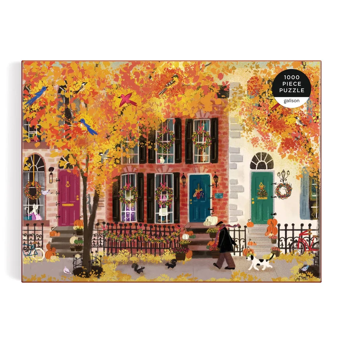 Autumn in the Neighborhood 1000 Piece Puzzle