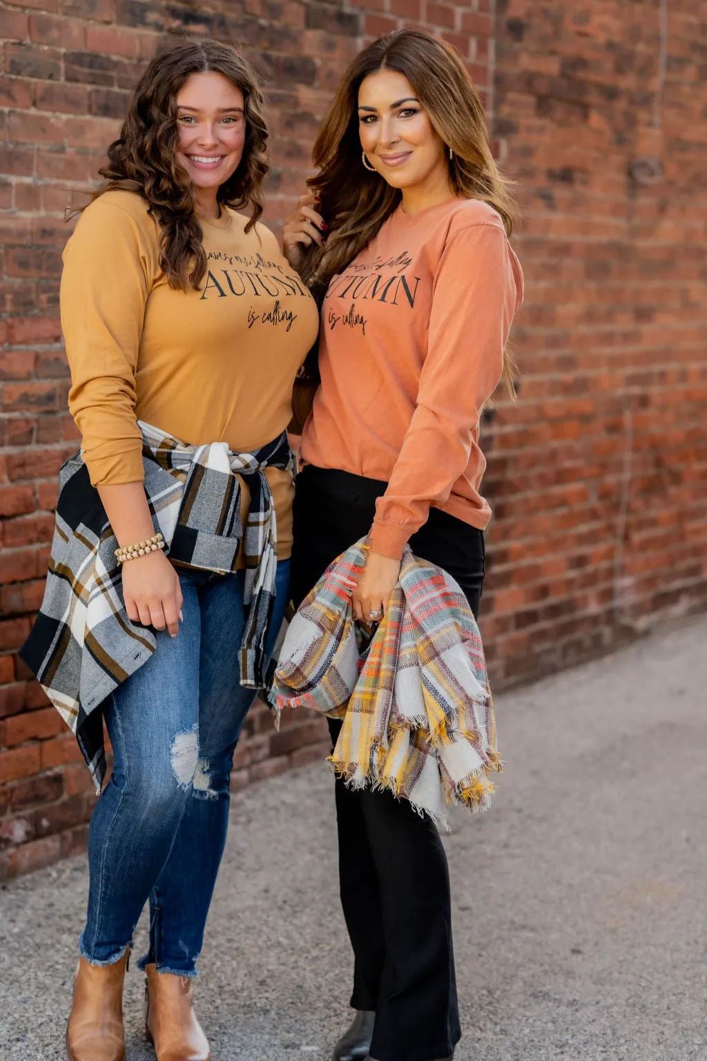 Autumn Is Calling Long Sleeve Tee