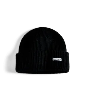 AUTUMN Select Waffle Beanie Black