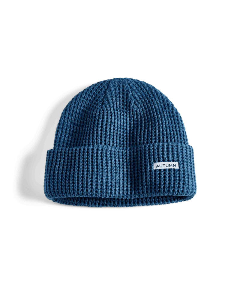 AUTUMN Select Waffle Beanie Dutch Blue