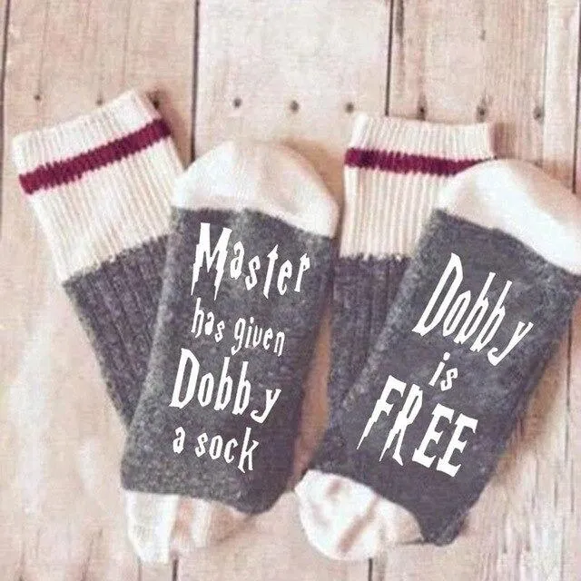 Autumn Spring Christmas Dobby Custom Wine Cotton Polyester Socks for Women