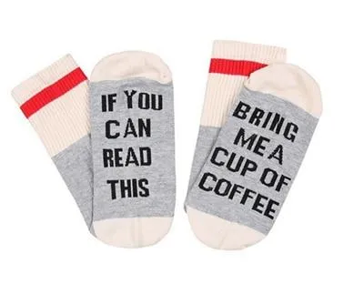 Autumn Spring Christmas Dobby Custom Wine Cotton Polyester Socks for Women