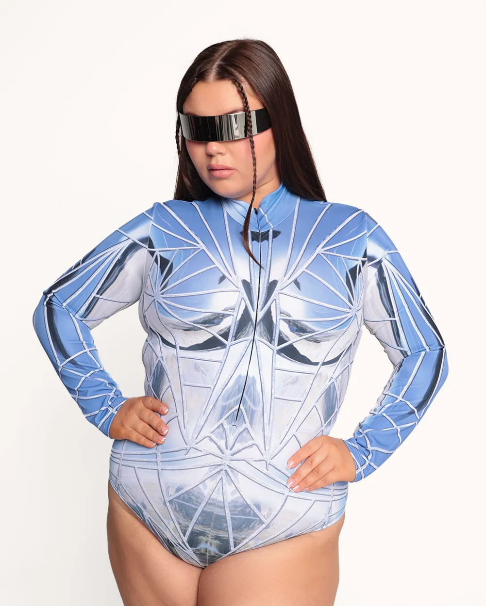 Badinka You Reflect Sleeved Bodysuit