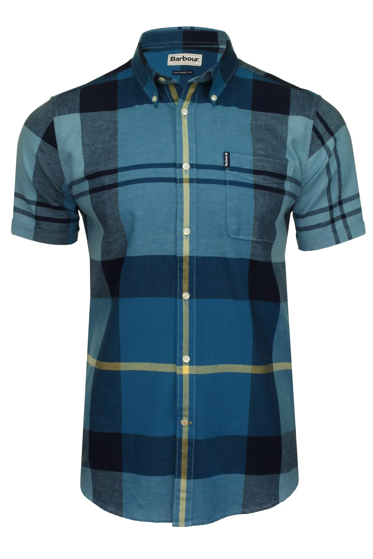 Barbour Men's Douglas Checked Shirt - Short Sleeved