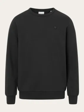 Basic badge sweat - Black Jet