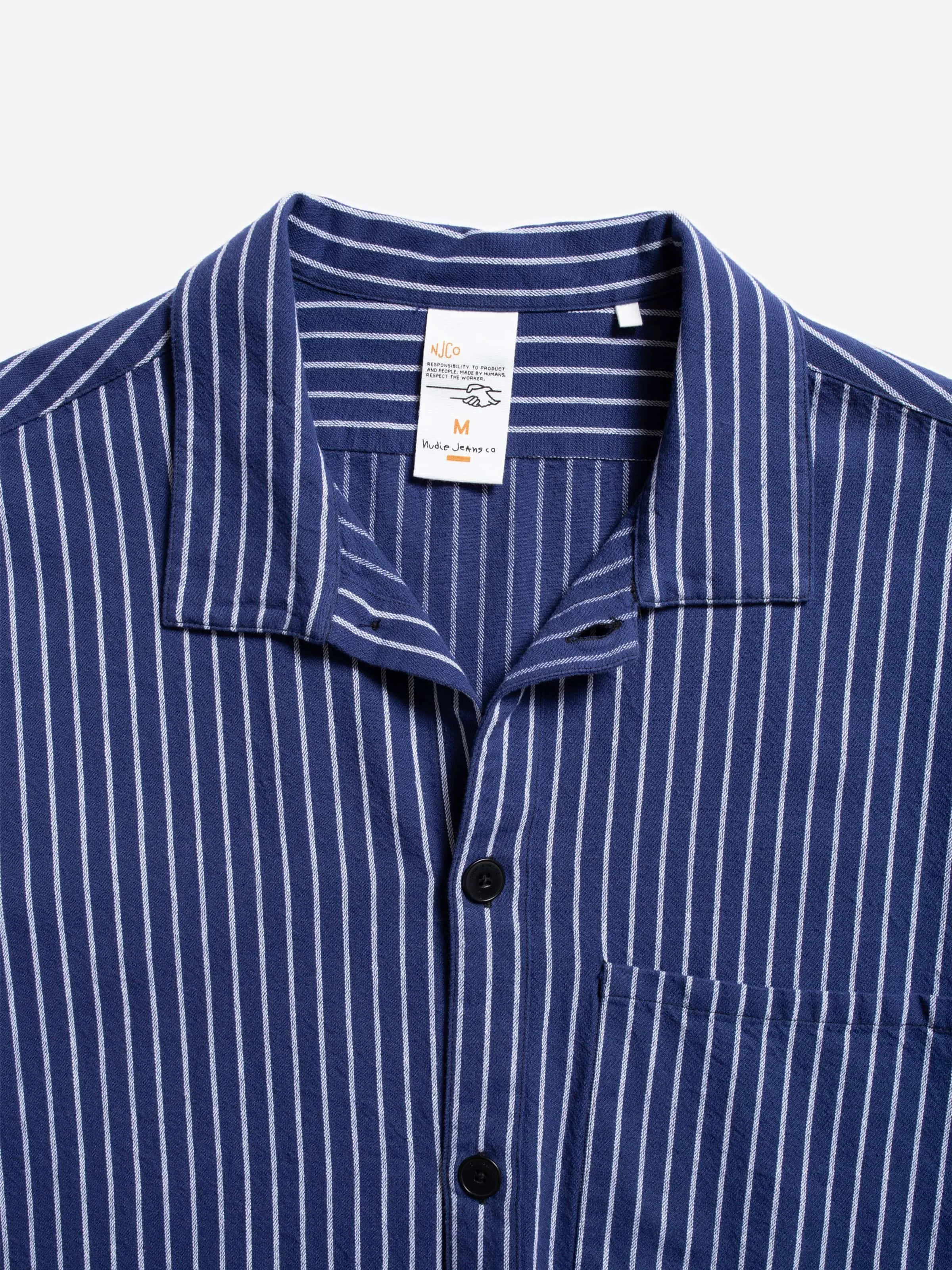 Berra Striped Worker Shirt