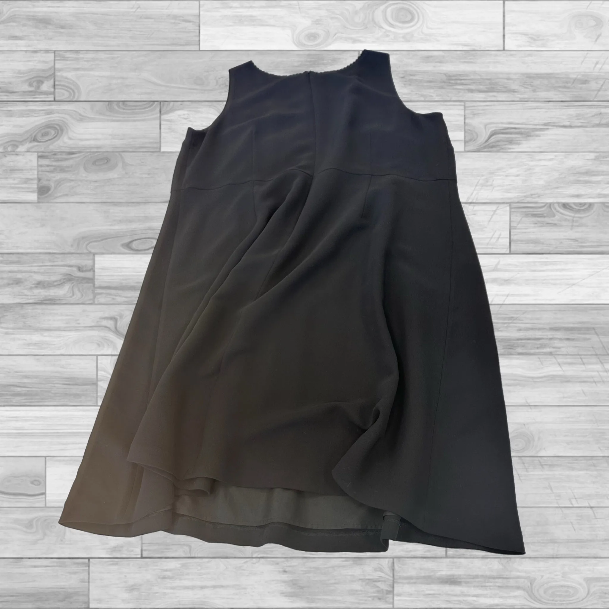 Black Dress Casual Midi Talbots, Size 20