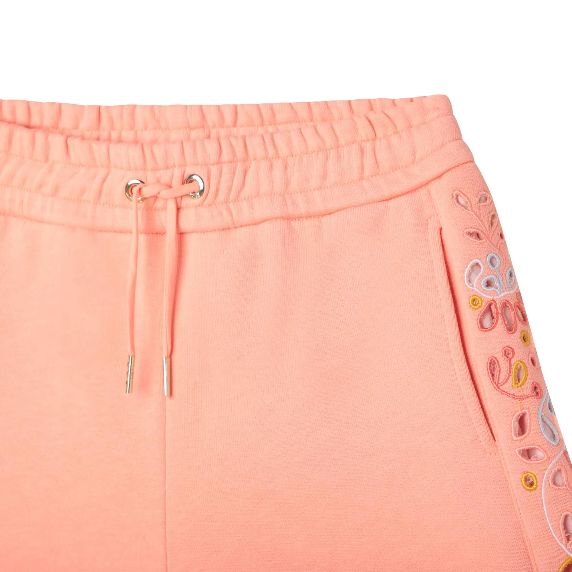 Broderie Jersey Shorts