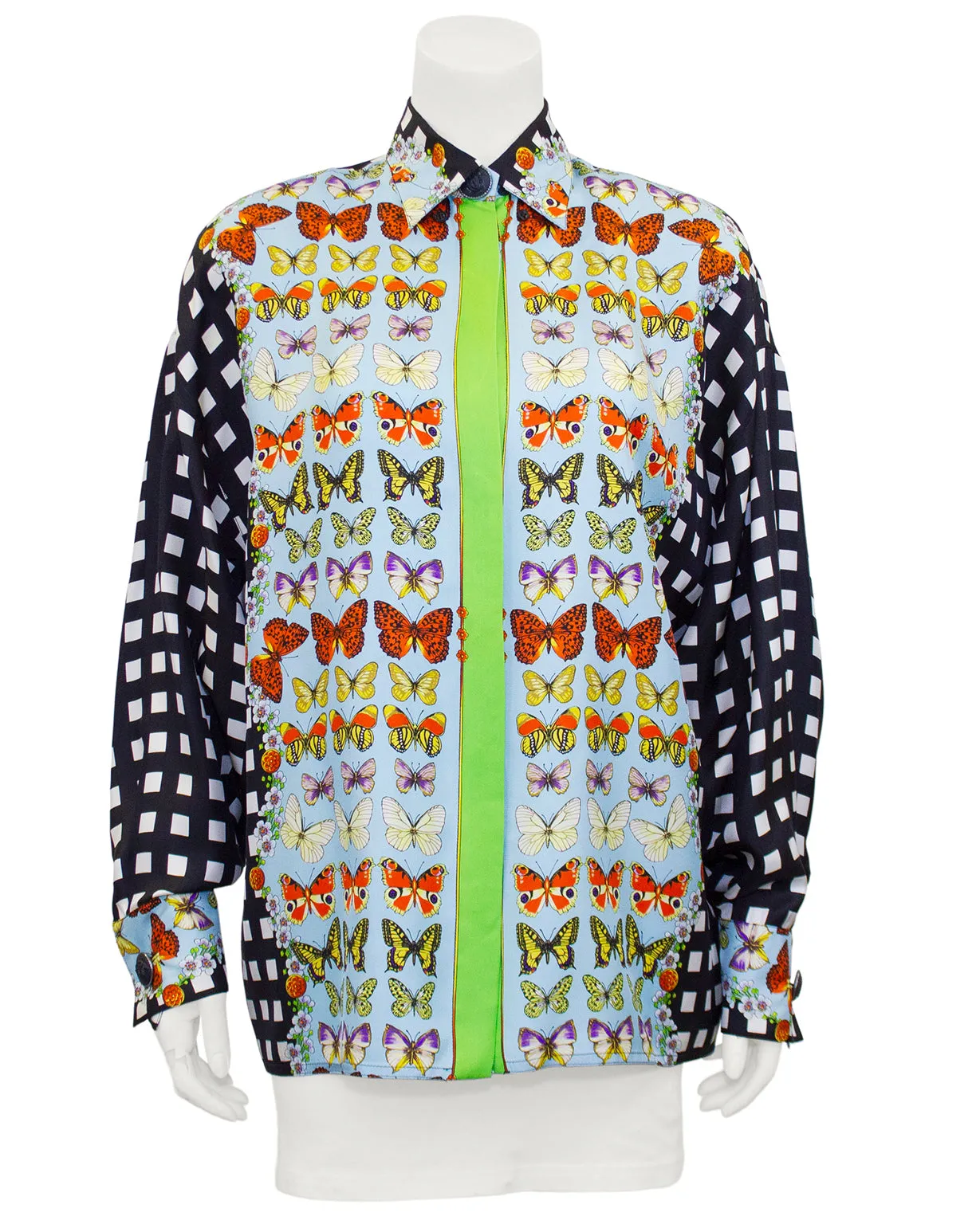 Butterfly Silk Shirt