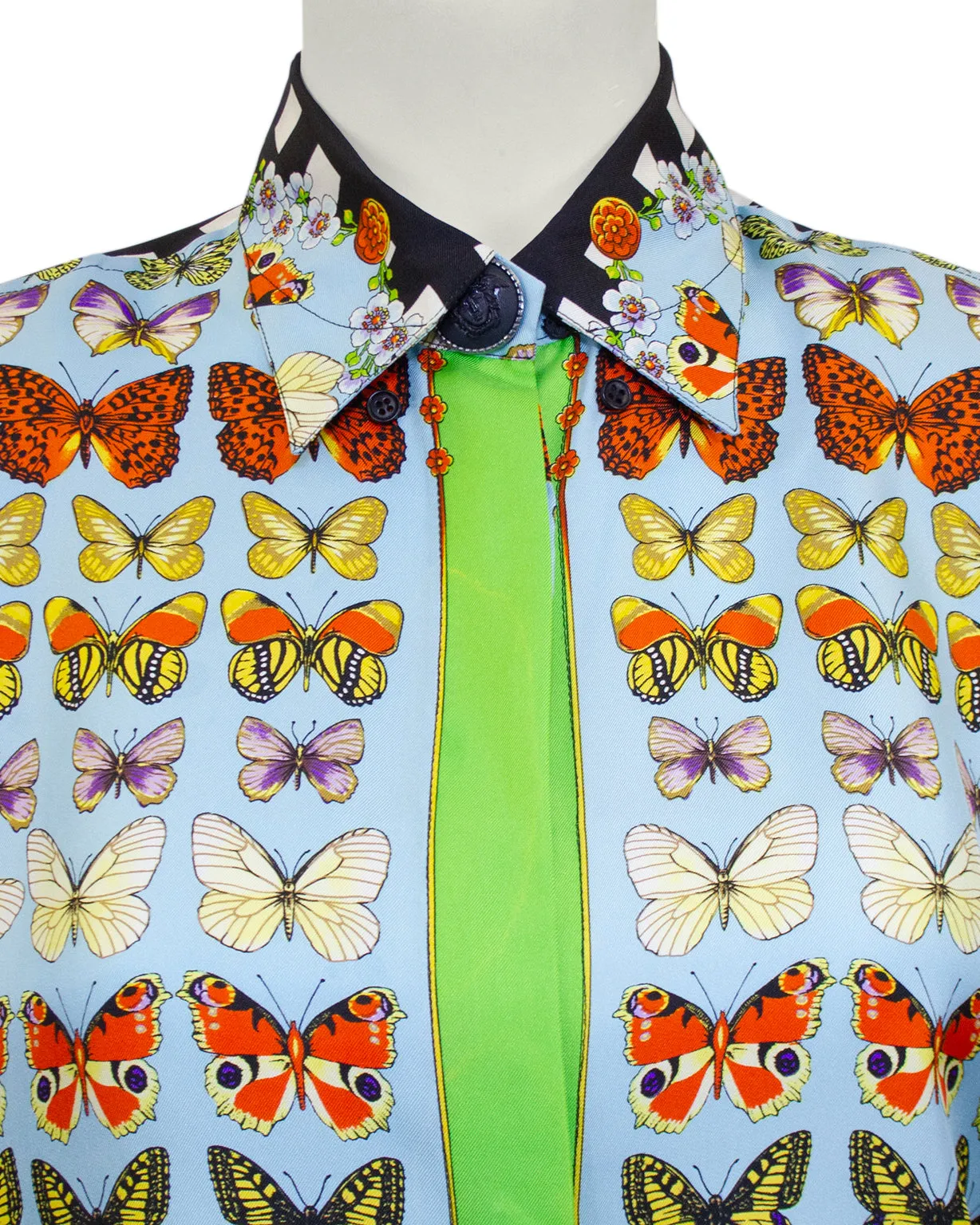 Butterfly Silk Shirt