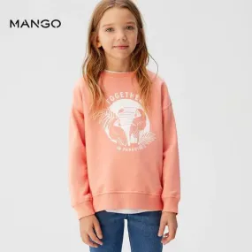 C1214 MNG Together in Paradise Mustered Sweat Shirt