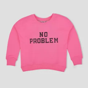 C1339 MNA No Problem Sharp Pink Sweat Shirt