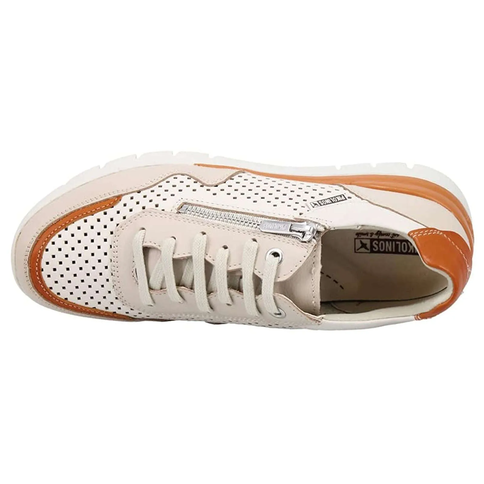 Cantabria Calfskin Leather Women's Casual Sneakers