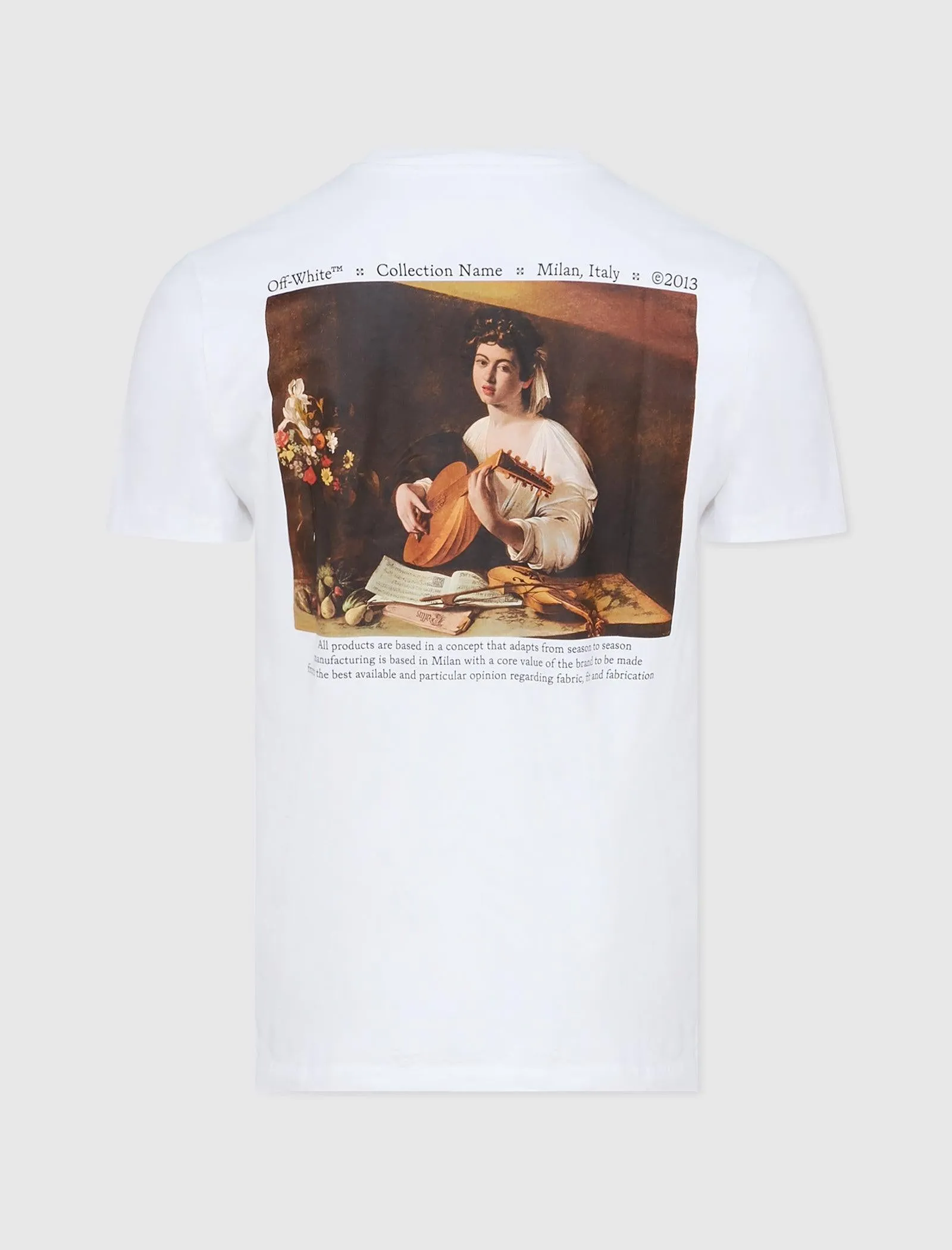 CARAVAGGIO LUTE SHORT SLEEVE T-SHIRT