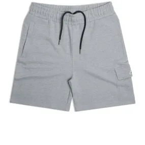 Cargo Sweat Shorts Marl Grey