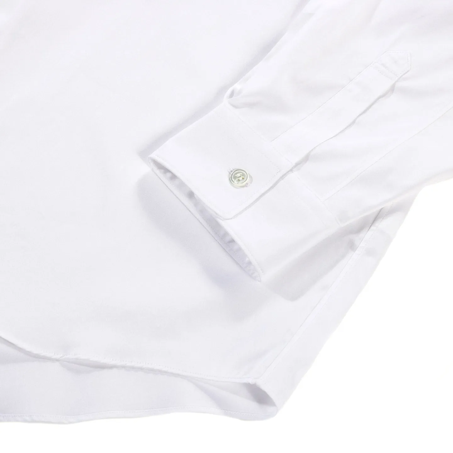 COMME DES GARCONS SHIRT B003 LACOSTE BIG SHIRT WHITE