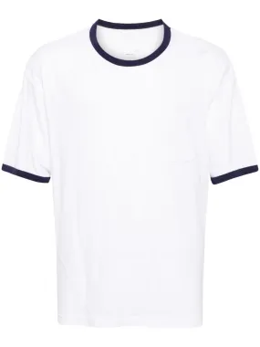 Contrast-Trimmed Short-Sleeve T-Shirt