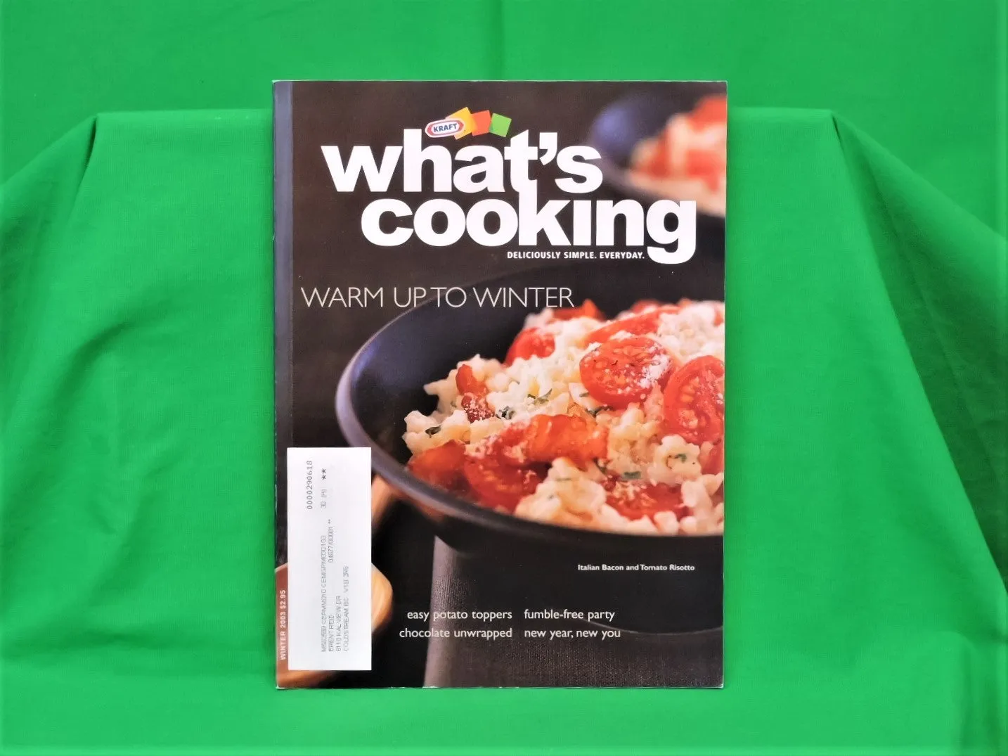 Cook Books - Kraft Kitchens "What's Cooking" - 2003 - Winter Issue