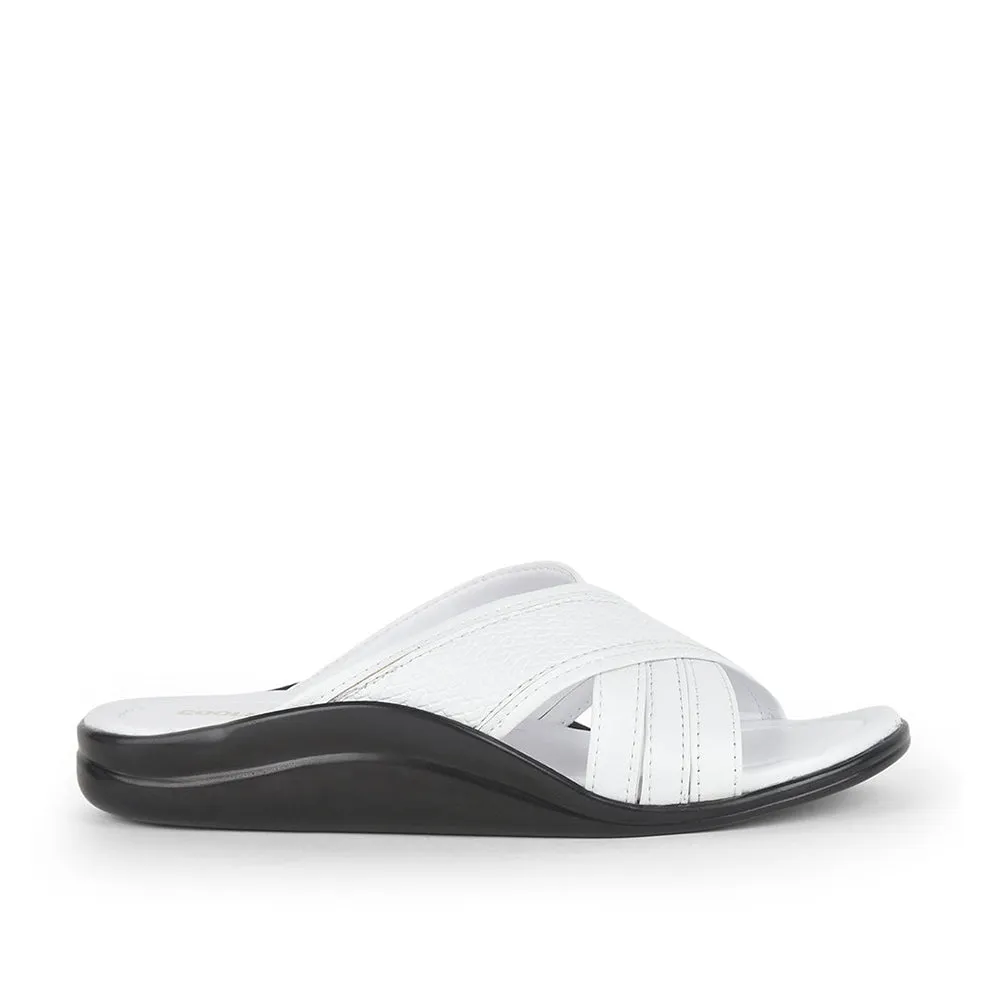 Coolers By Liberty Men DON White Casual Slippers