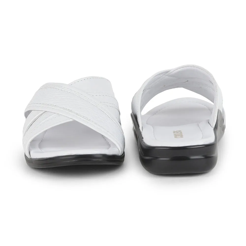 Coolers By Liberty Men DON White Casual Slippers