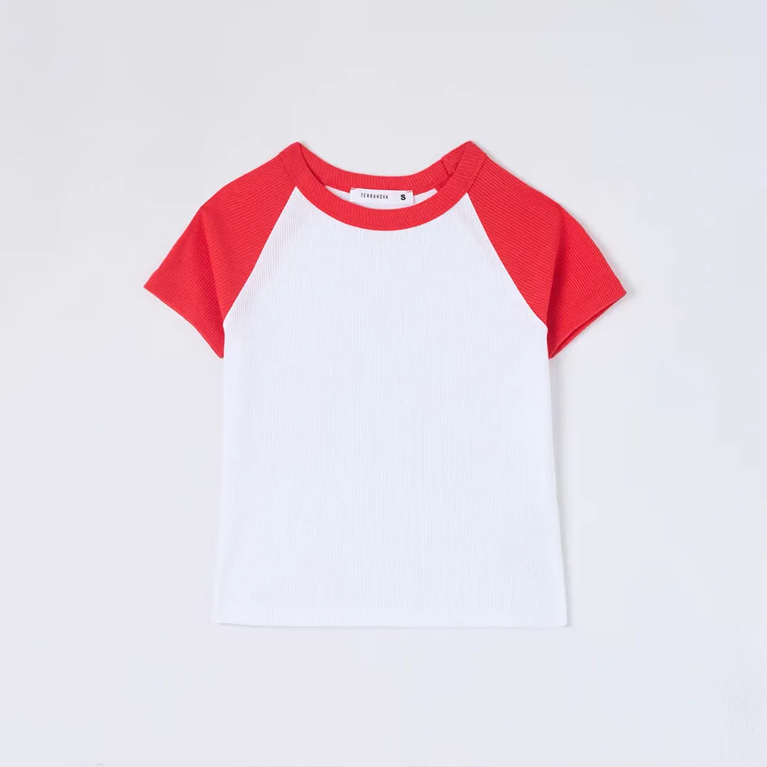 Crew Neck Short Sleeve T-Shirt