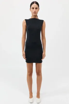 CUPRO JERSEY MINI DRESS