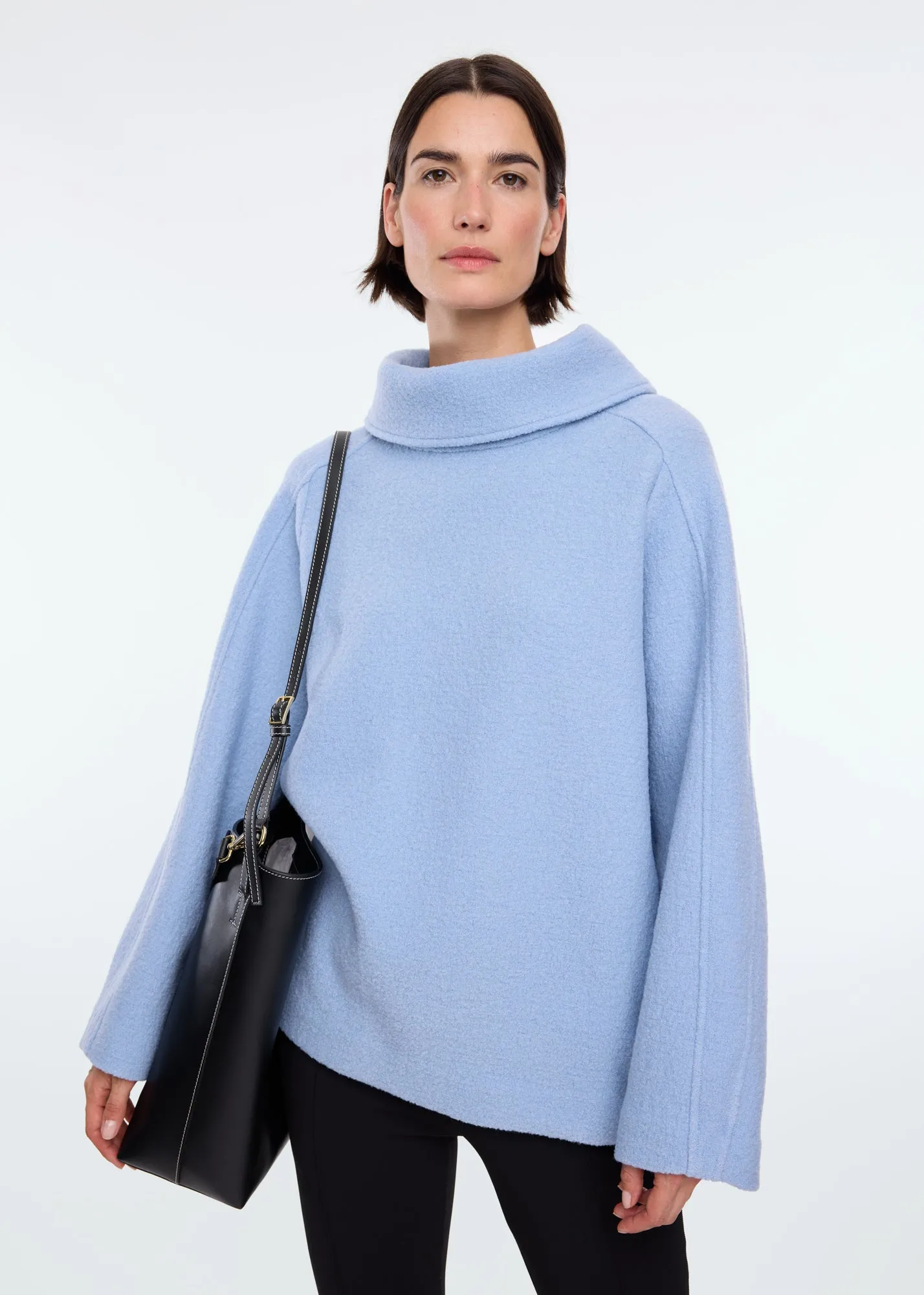 Curl wool oversized sweat