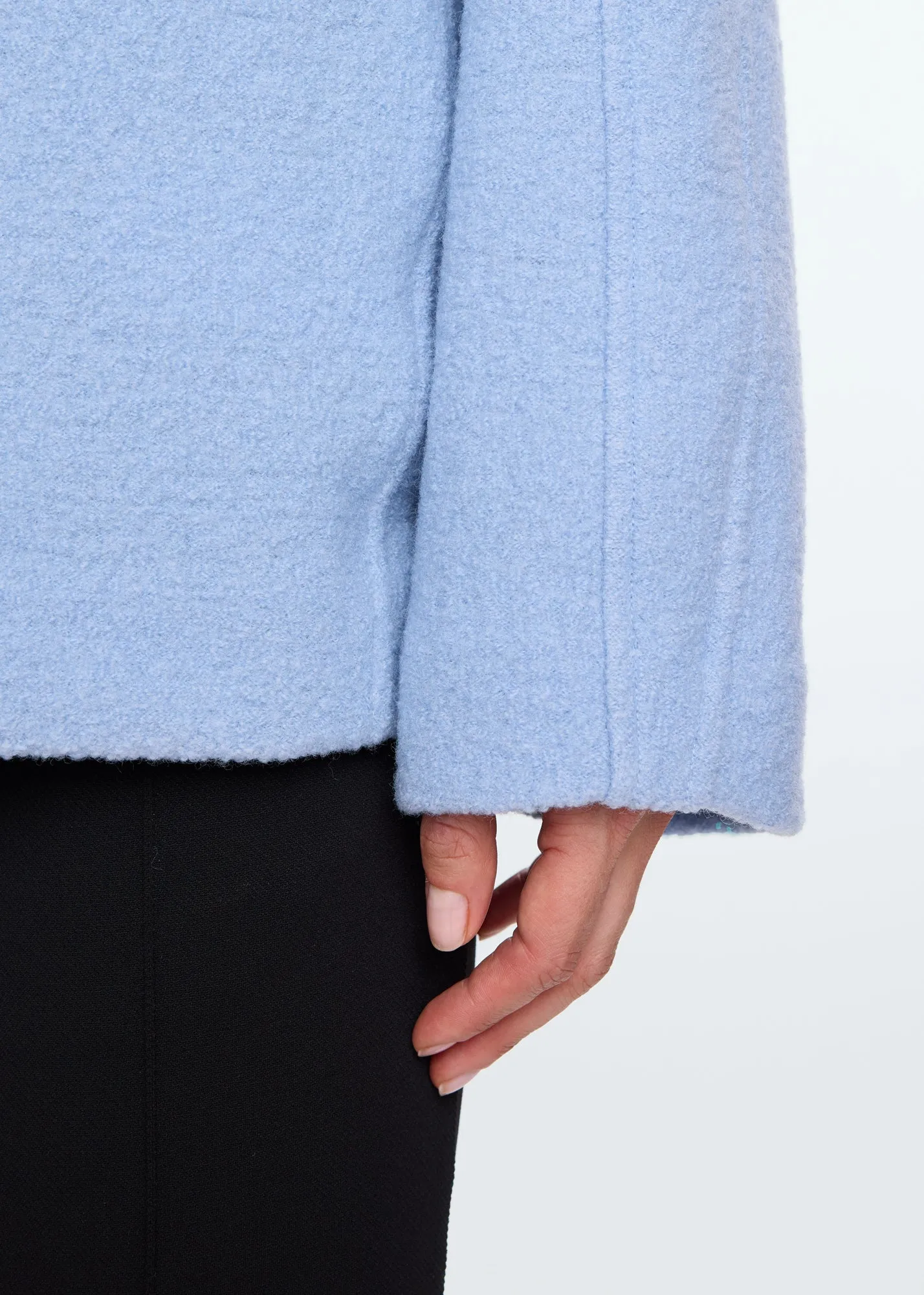 Curl wool oversized sweat