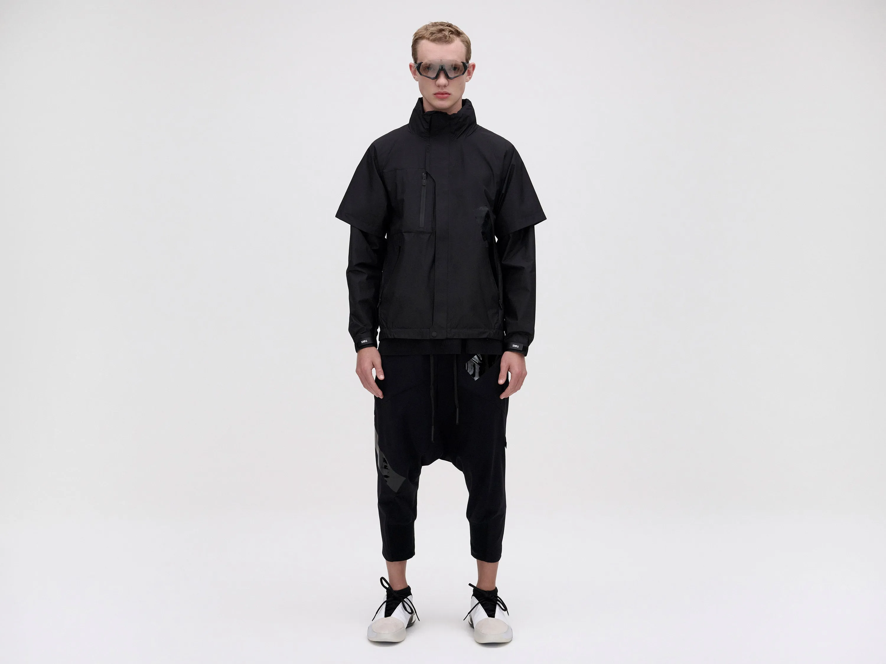 DROPPED SWEAT PANT - BLACK