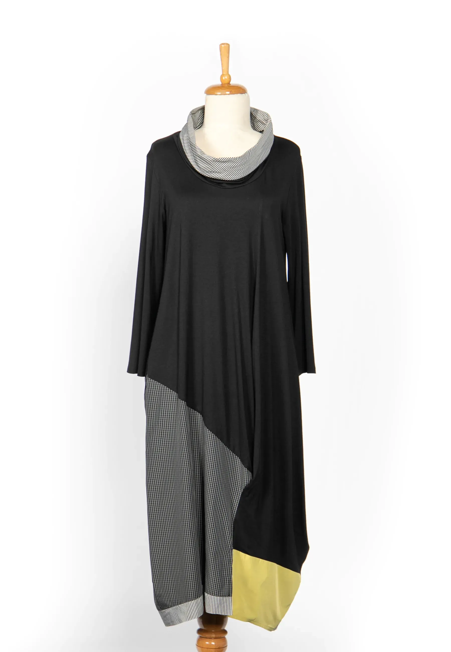 EMBER Long, viscose jersey dress