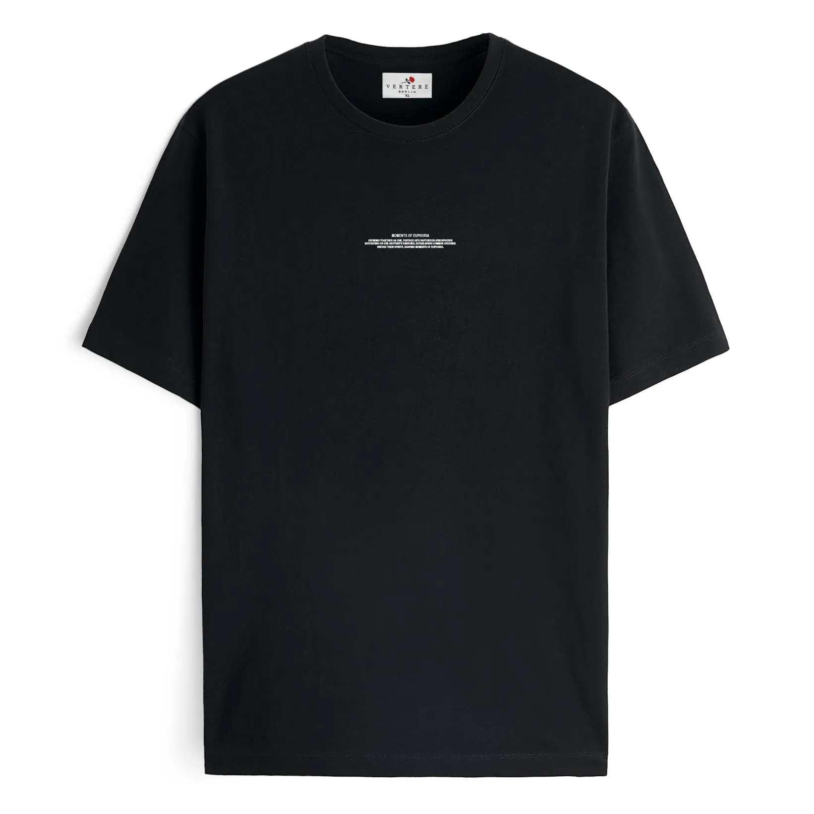 EUPHORIC T-SHIRT - BLACK