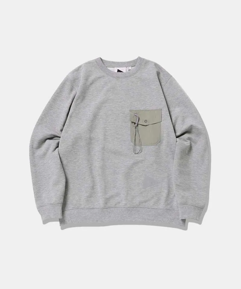 Gramicci x and wander Pocket Sweat Shirt