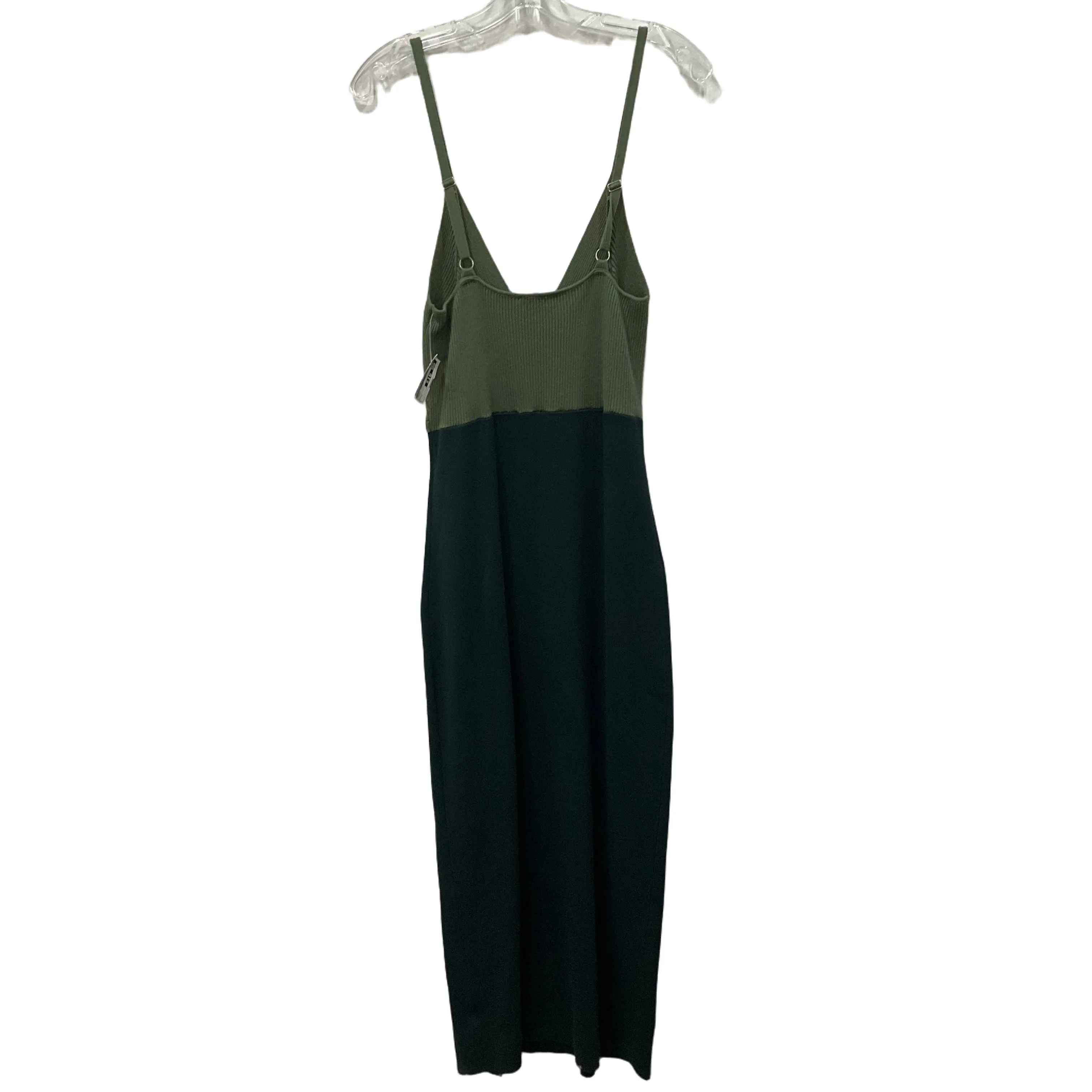 Green Dress Casual Maxi Le Lis, Size L