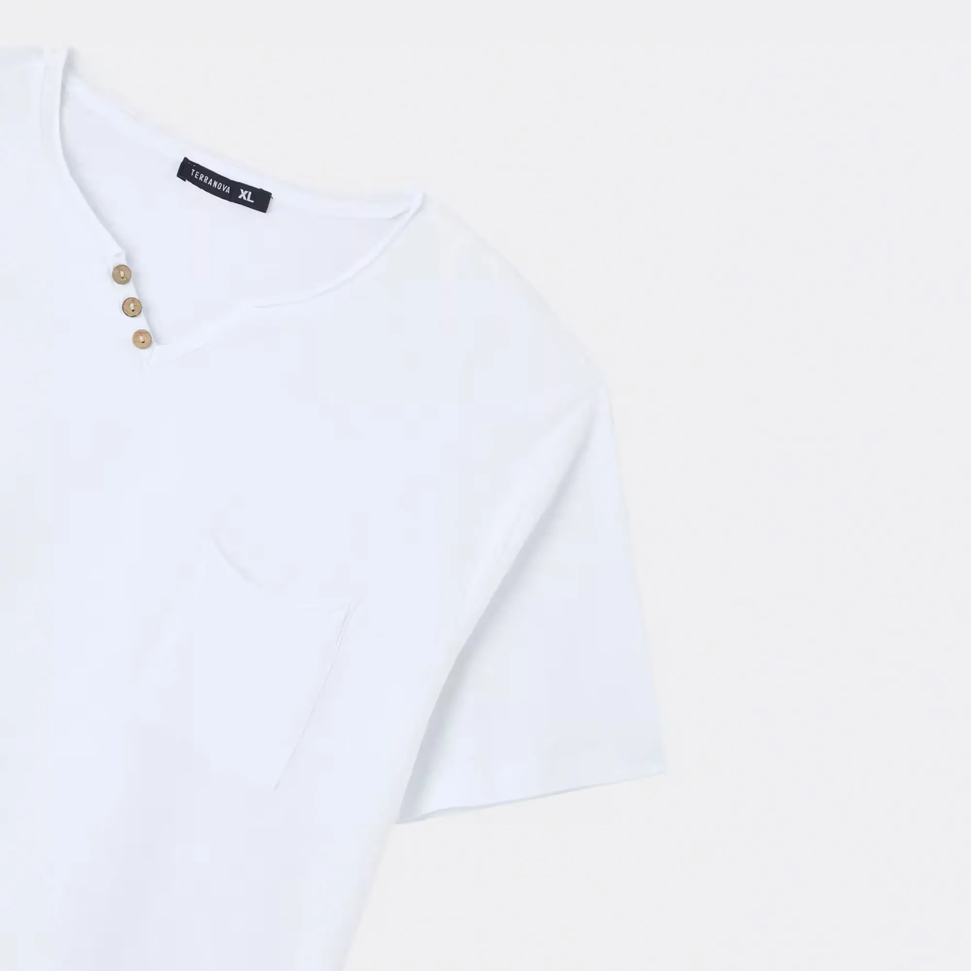 Henly Collar Short Sleeve T-Shirt