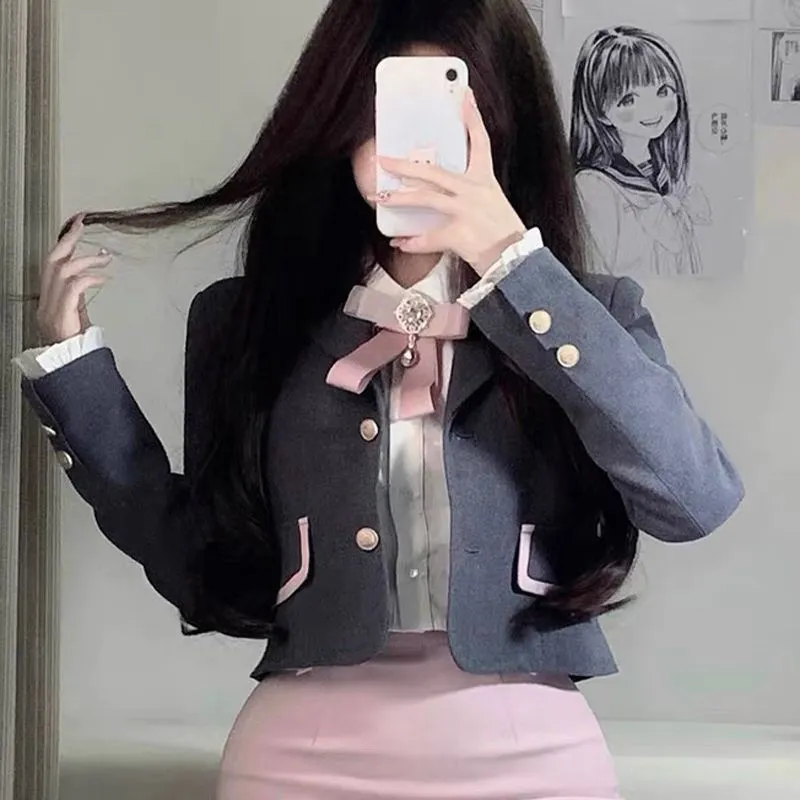 Kpop Korean Idol Dance Costume Jk Blazer Uniform Set