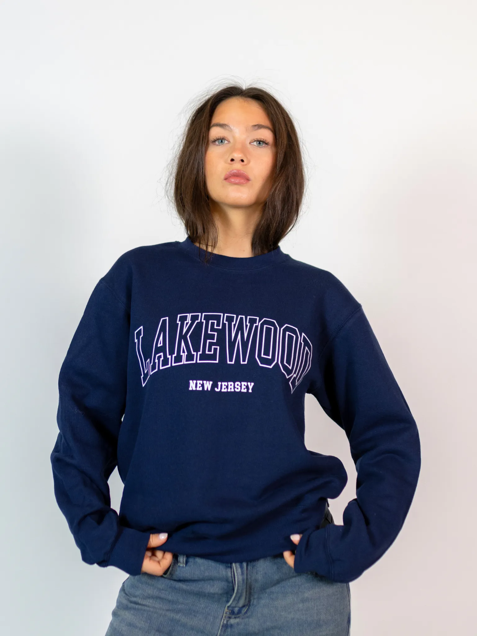 LAKEWOOD SWEAT  - NAVY