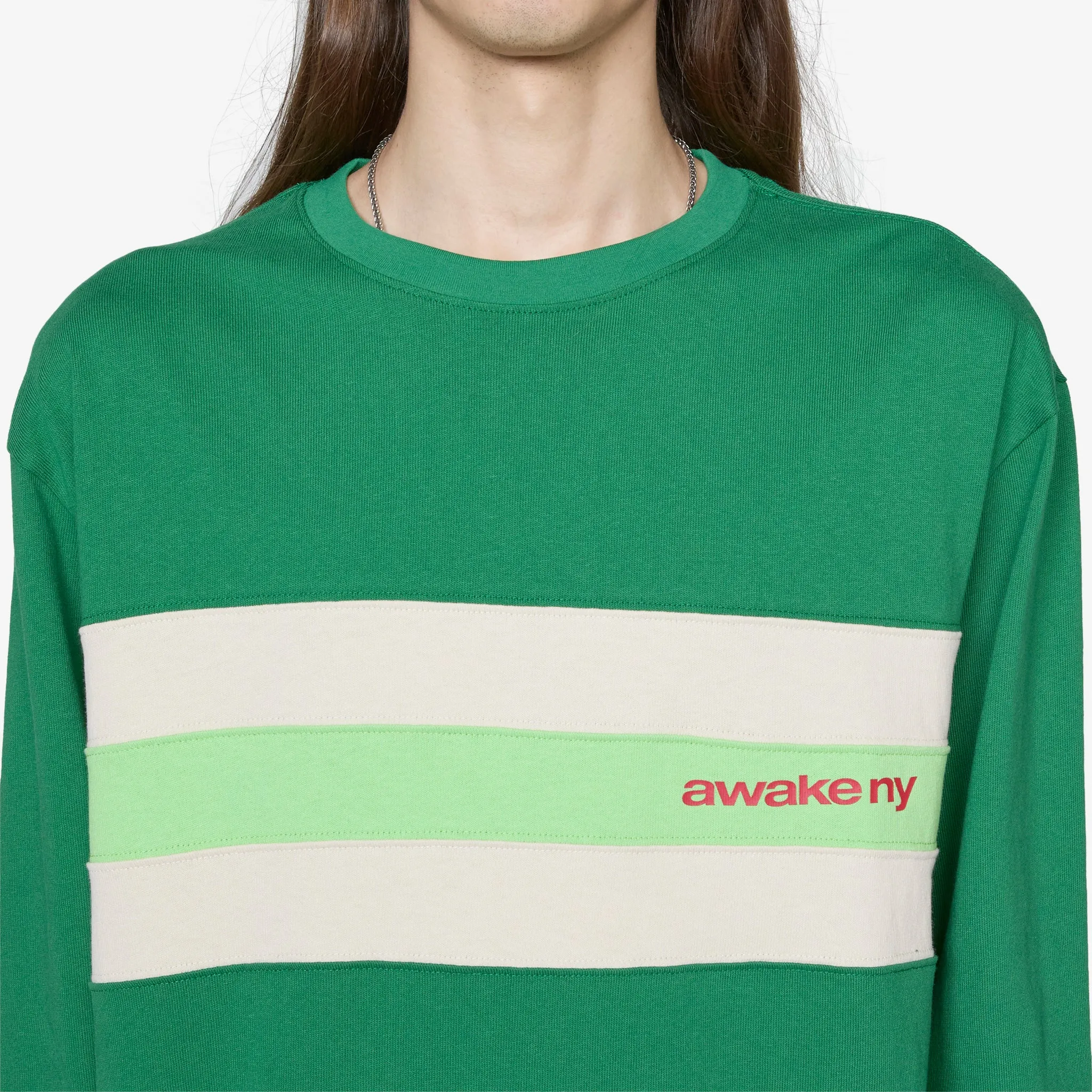 Longsleeve Stripe Shirt Green