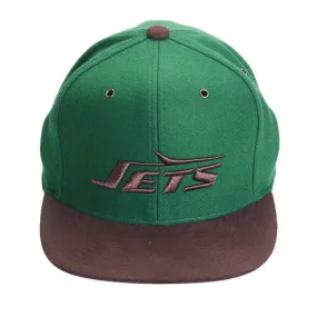 Mitchell & Ness NFL New York Jets Winter Suede Strapback