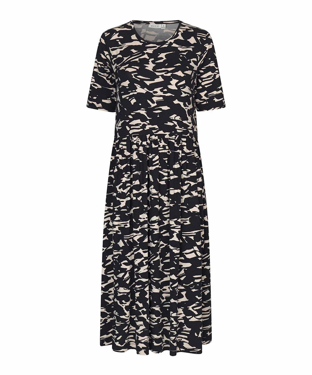 Nandu Printed Jersey Dress