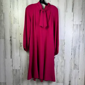 Pink Dress Casual Midi Maggy London, Size S