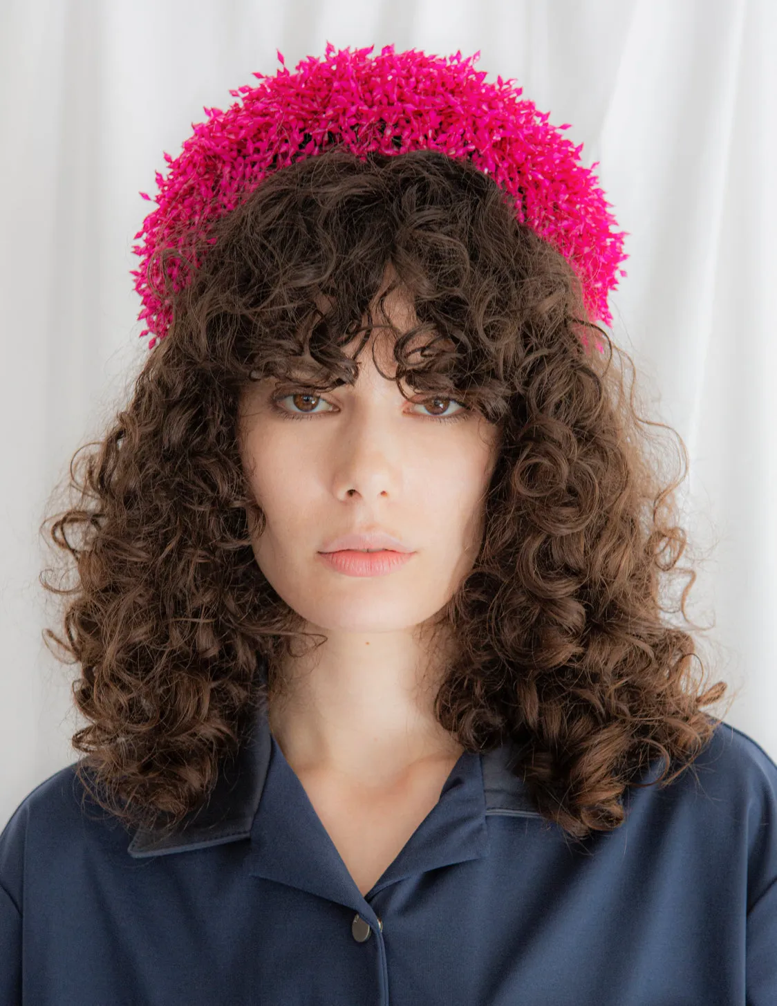 Prom Queen Headband in Very Berry