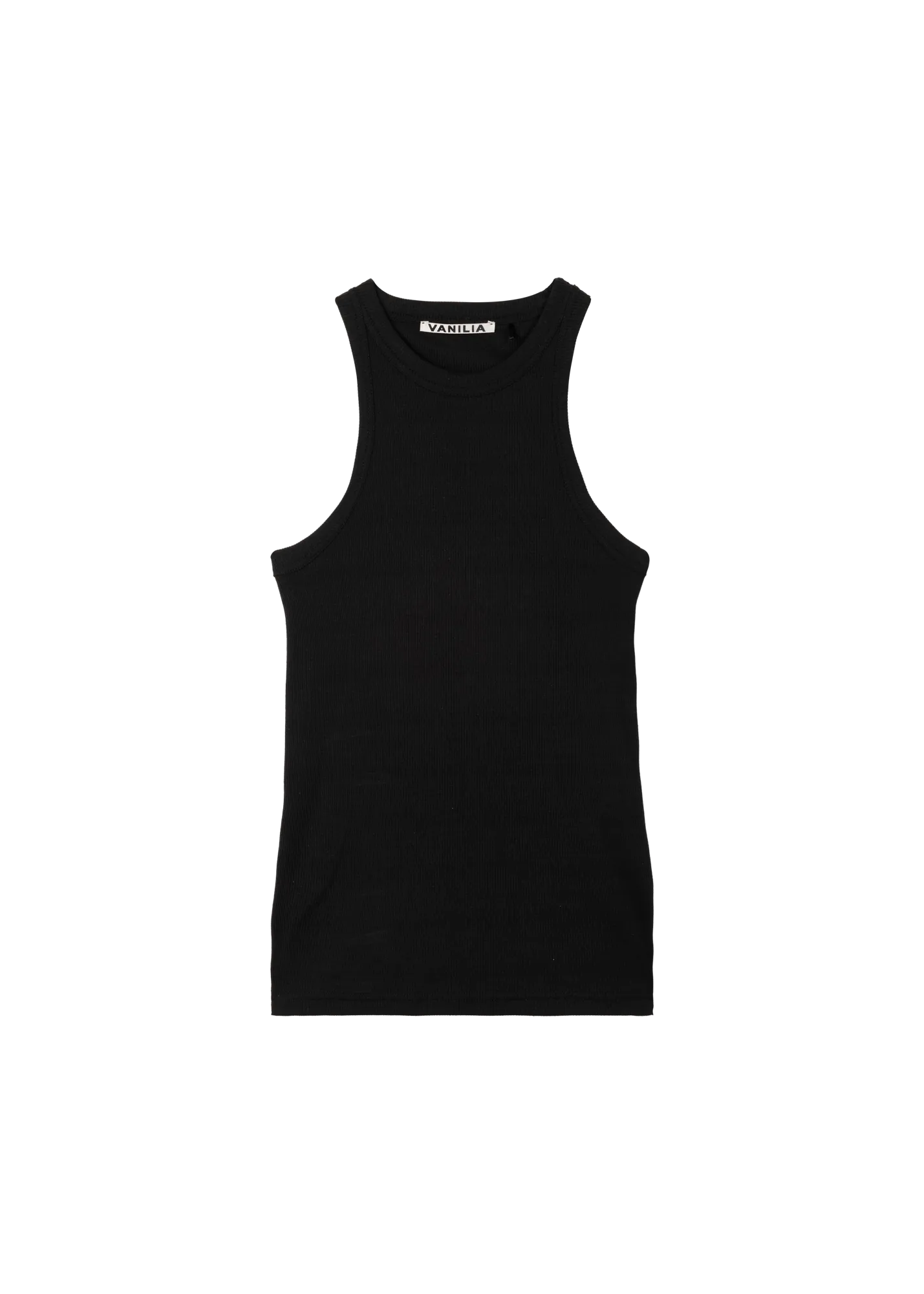 Rib jersey tanktop