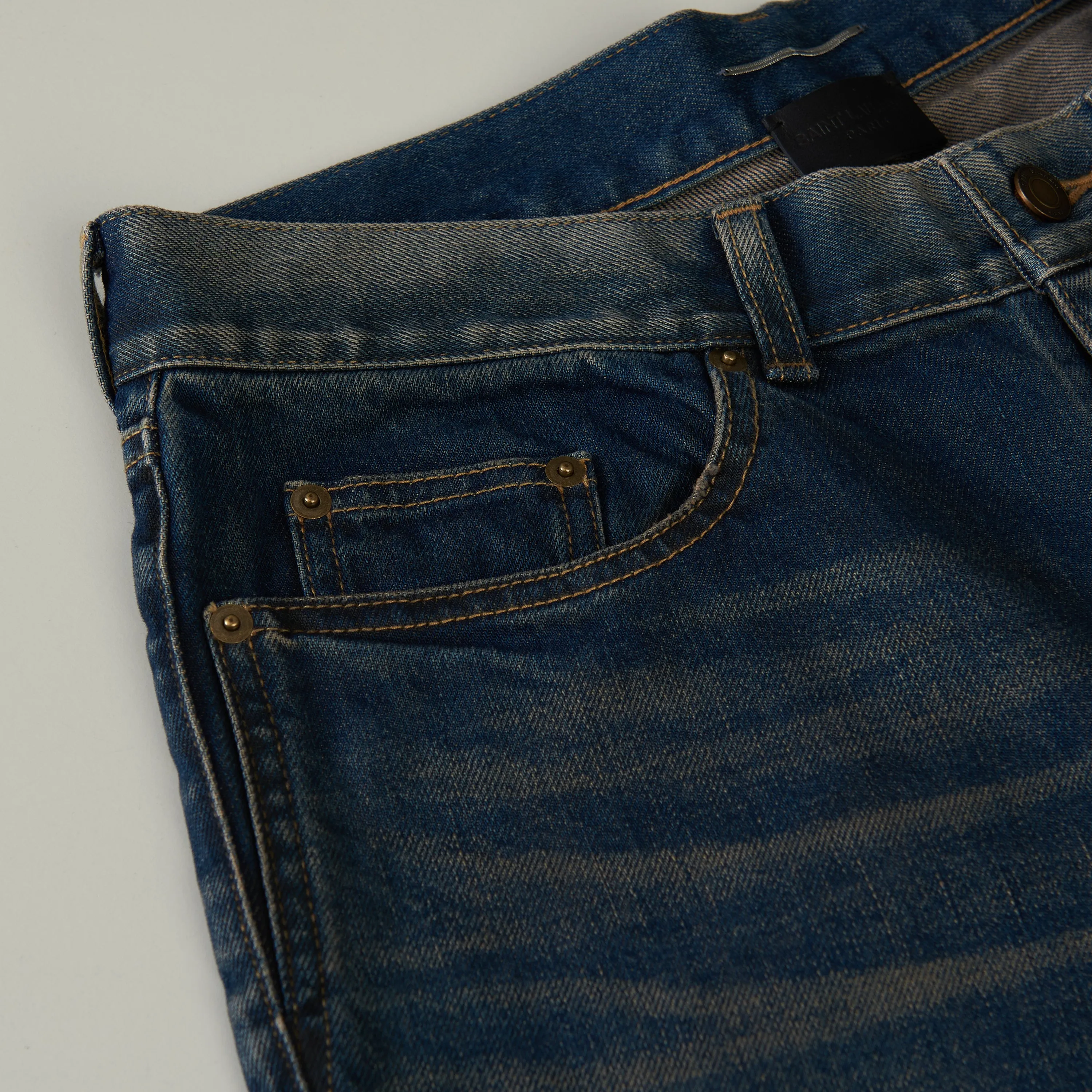 Skinny Jeans - Winter Blue Denim, Low Rise, Five Pocket