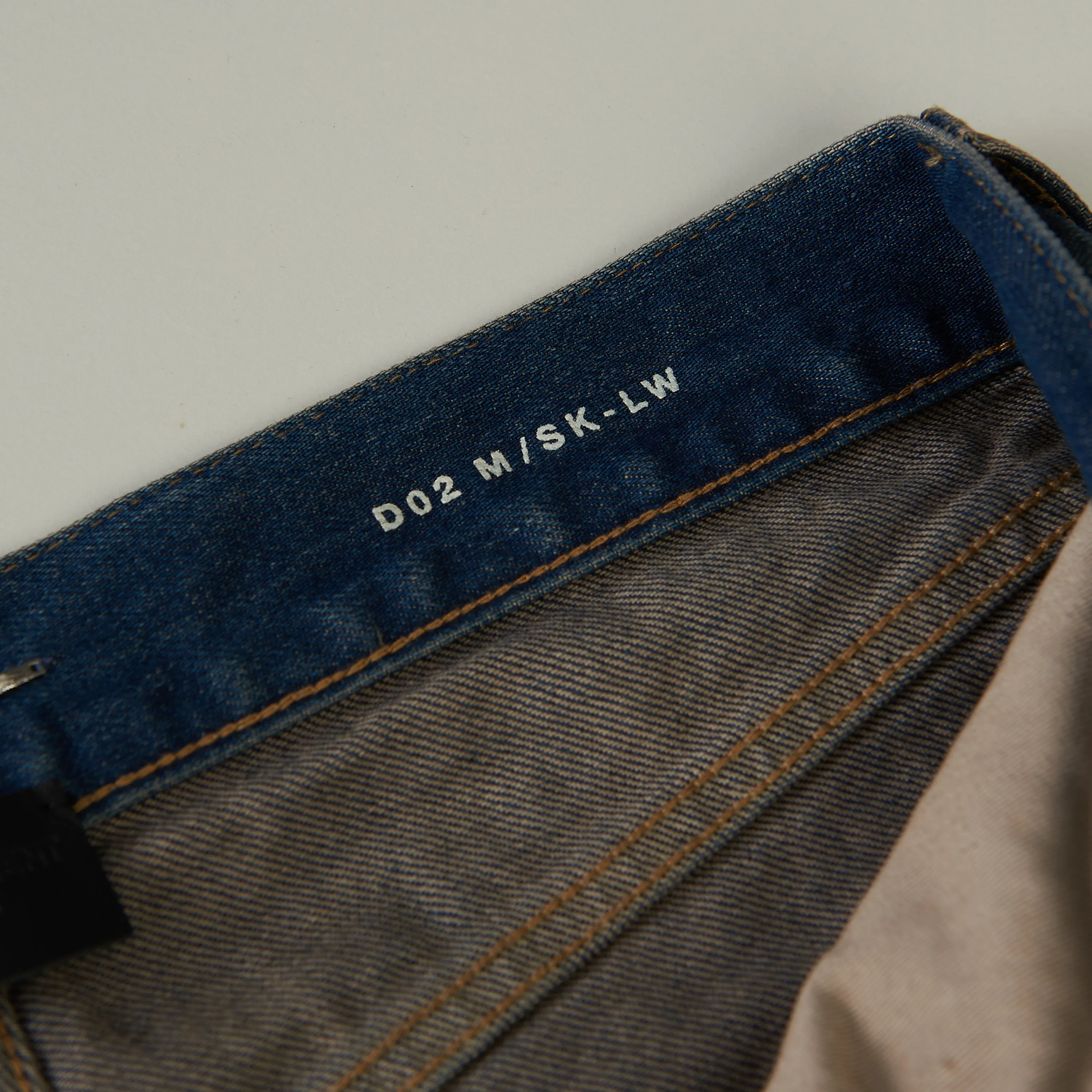 Skinny Jeans - Winter Blue Denim, Low Rise, Five Pocket