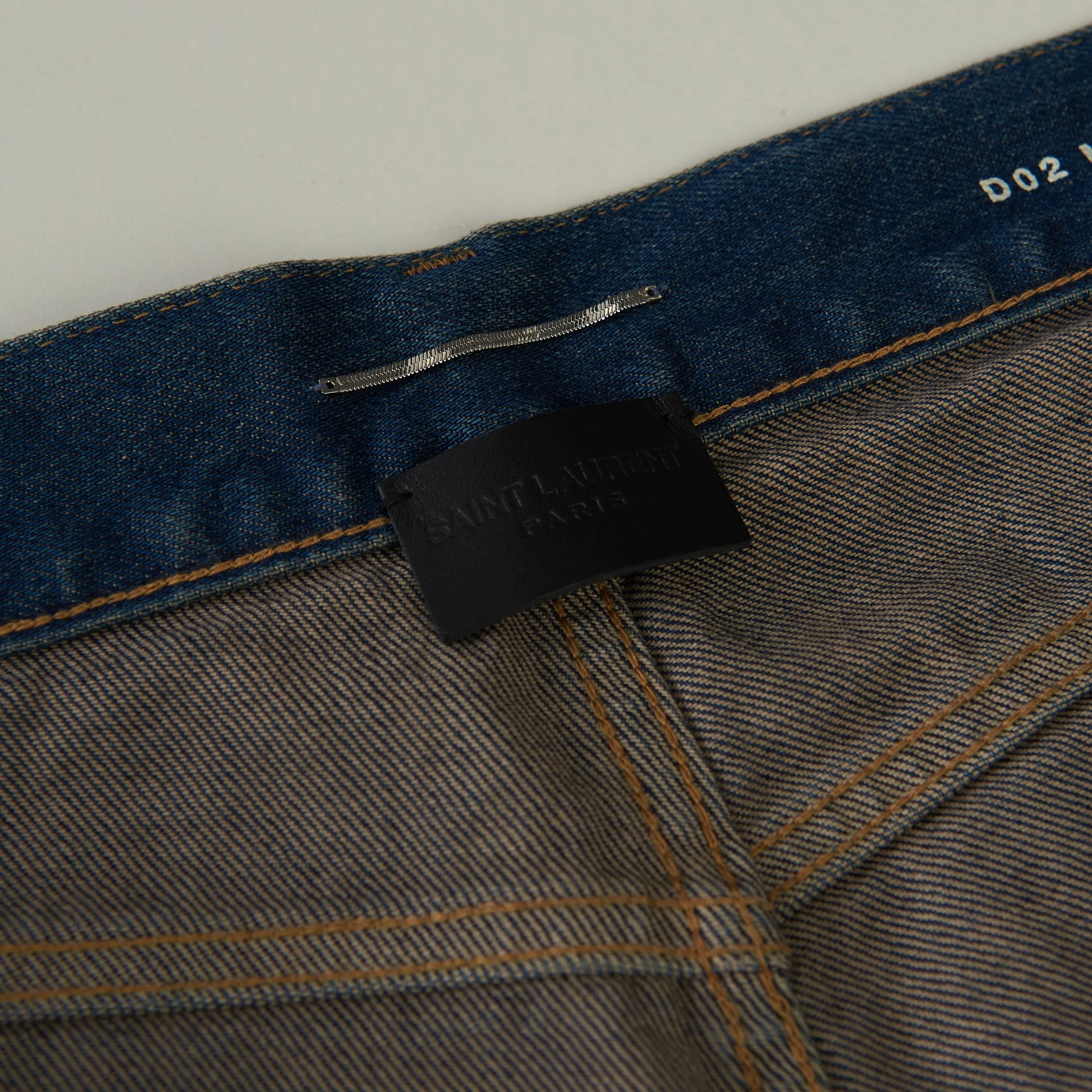 Skinny Jeans - Winter Blue Denim, Low Rise, Five Pocket